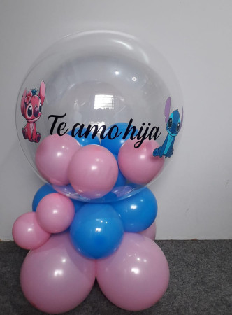 Balão bubble stitch
